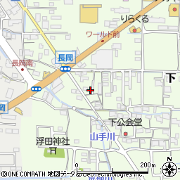 岡山県岡山市中区下265-22周辺の地図