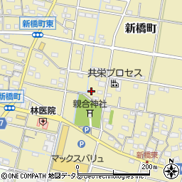 静岡県浜松市中央区新橋町1232周辺の地図
