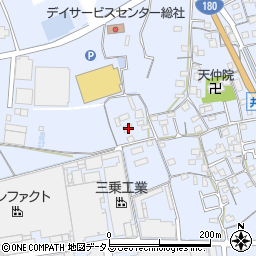 岡山県総社市井尻野348周辺の地図