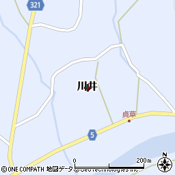 広島県山県郡北広島町川井周辺の地図