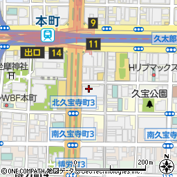 森村商事株式会社　大阪支社周辺の地図