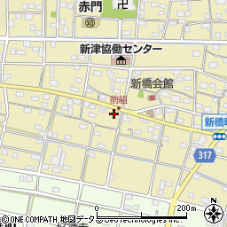静岡県浜松市中央区新橋町1498周辺の地図