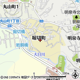 兵庫県神戸市長田区堀切町周辺の地図