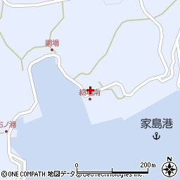 兵庫県姫路市家島町真浦46周辺の地図
