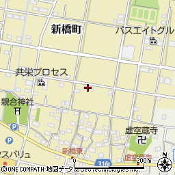 静岡県浜松市中央区新橋町1211周辺の地図