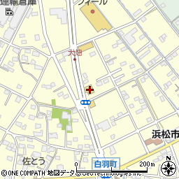 静岡県浜松市中央区白羽町638周辺の地図