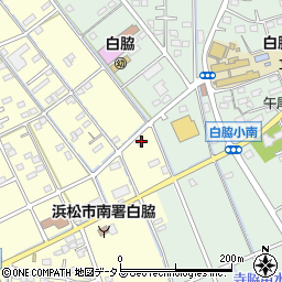 静岡県浜松市中央区白羽町565周辺の地図