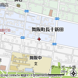 静岡県浜松市中央区舞阪町長十新田297周辺の地図