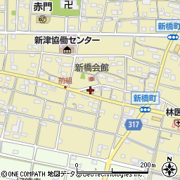 静岡県浜松市中央区新橋町1487周辺の地図