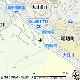 長者町住宅周辺の地図