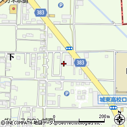 岡山県岡山市中区下329-19周辺の地図