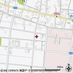 静岡県浜松市中央区小沢渡町1580周辺の地図