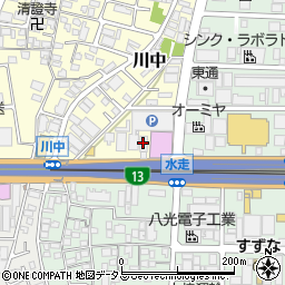 株式会社エルフ 居宅介護支援事業所 東大阪周辺の地図