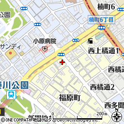 東横ＩＮＮ神戸湊川公園周辺の地図