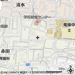 岡山県岡山市中区赤田164周辺の地図