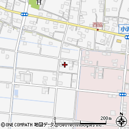 静岡県浜松市中央区小沢渡町1578周辺の地図