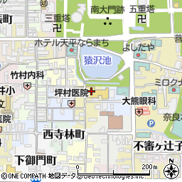 ＫＯＴＯＷＡ奈良公園ＰｒｅｍｉｕｍＶｉｅｗ周辺の地図