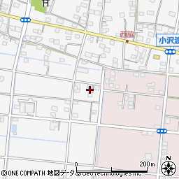 静岡県浜松市中央区小沢渡町1575周辺の地図