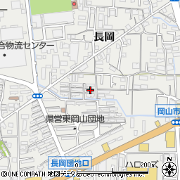 岡山県岡山市中区長岡695周辺の地図