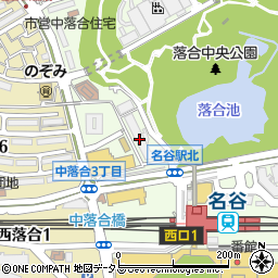 鍵屋の緊急隊・神戸名谷駅前店周辺の地図