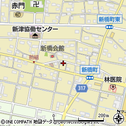 静岡県浜松市中央区新橋町1485周辺の地図