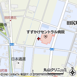 静岡県浜松市中央区田尻町114周辺の地図
