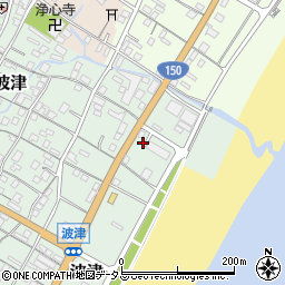 静岡県牧之原市波津1630-75周辺の地図