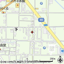 岡山県岡山市中区下322周辺の地図
