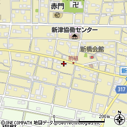 静岡県浜松市中央区新橋町1501周辺の地図