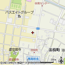 静岡県浜松市中央区法枝町432周辺の地図