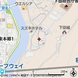 静岡県下田市中547-5周辺の地図
