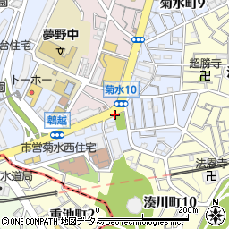 菊水町10周辺の地図