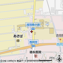 静岡県袋井市西同笠106周辺の地図