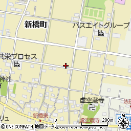 静岡県浜松市中央区新橋町1167周辺の地図