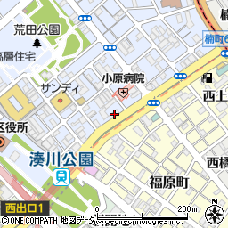 大徳　湊川店周辺の地図