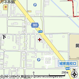 岡山県岡山市中区下334周辺の地図