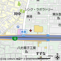 株式会社澤商　大阪営業所周辺の地図
