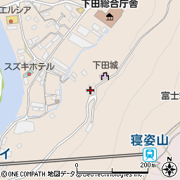 静岡県下田市中828周辺の地図