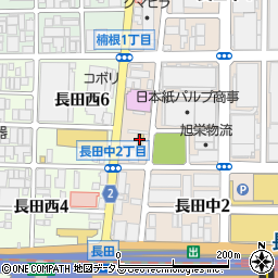 セブンイレブン東大阪長田中３丁目店周辺の地図