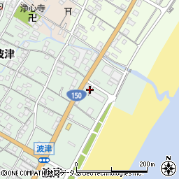静岡県牧之原市波津1630-78周辺の地図