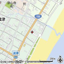 静岡県牧之原市波津1630-78周辺の地図