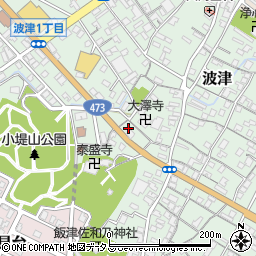 静岡県牧之原市波津652-2周辺の地図