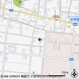 静岡県浜松市中央区小沢渡町1576周辺の地図