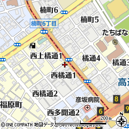 シトラス神戸周辺の地図