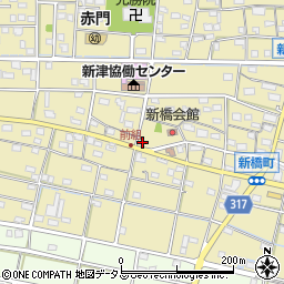 静岡県浜松市中央区新橋町1060周辺の地図