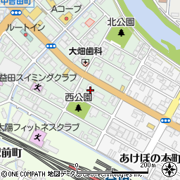 田原良隆司法書士・行政書士事務所周辺の地図