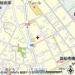 静岡県浜松市中央区白羽町641周辺の地図