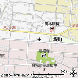 静岡県浜松市中央区小沢渡町698周辺の地図