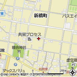 静岡県浜松市中央区新橋町1218周辺の地図