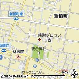静岡県浜松市中央区新橋町1238周辺の地図